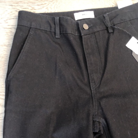 NWT High rise black flare bottom jeans - Picture 4 of 10